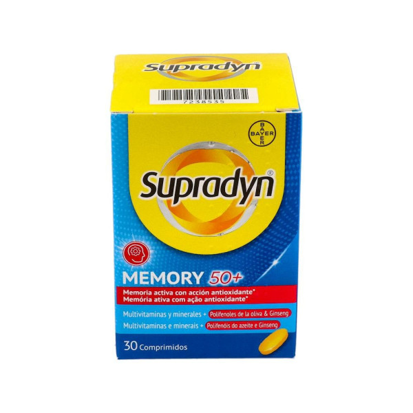 Supradyn Memoria 50+30 Comprimidos