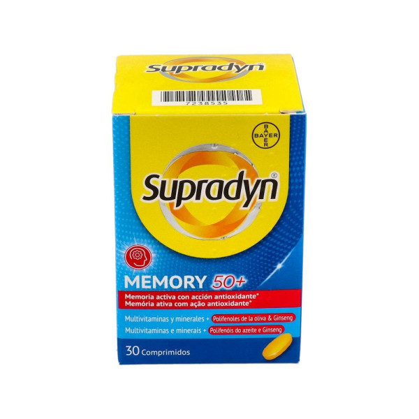 Supradyn Memoria 50+30 Comprimidos