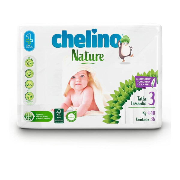 Chelino Nature T-3. De 4 A 10 Kg. Bsa. 36 U.