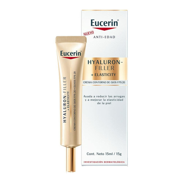 Eucerin Hyaluron-Filler + Elasticity Contorno De Ojos 15Ml