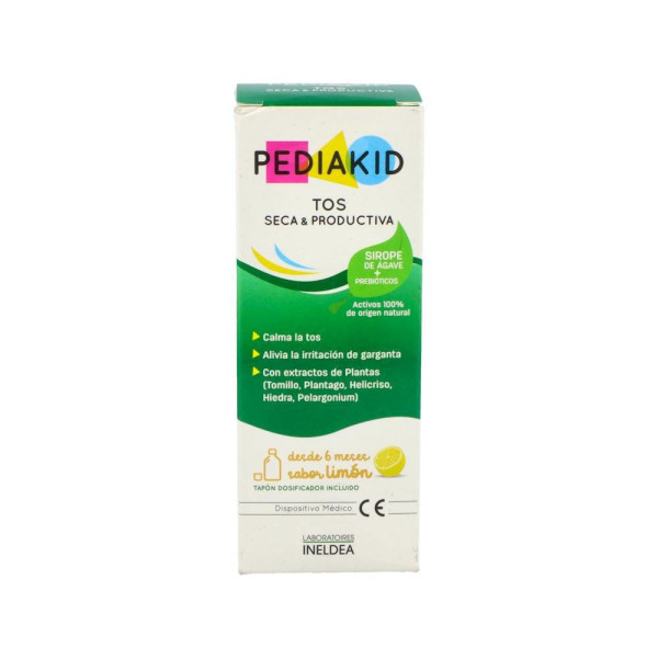 Pediakid Tos Seca Y Productiva Jarabe 125 Ml