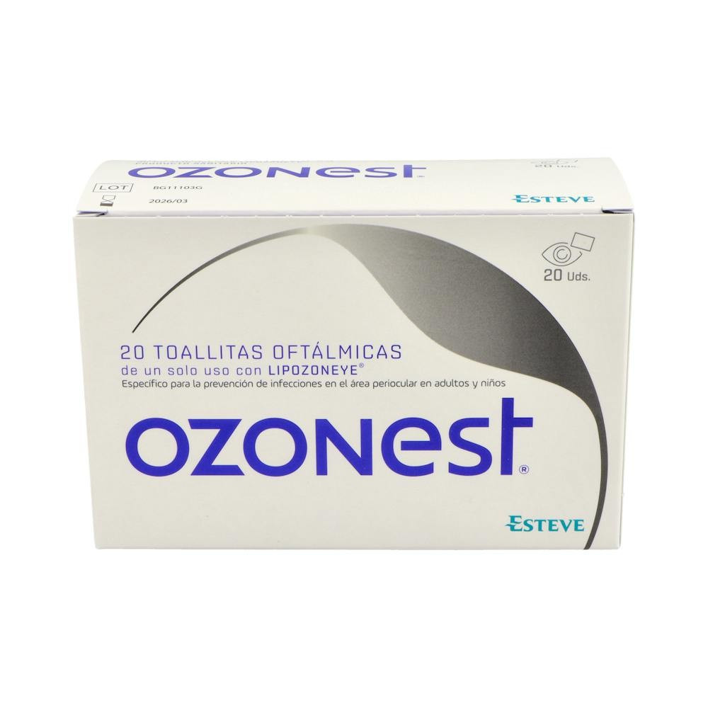 Ozonest Toallitas Oftalmicas 20 Un