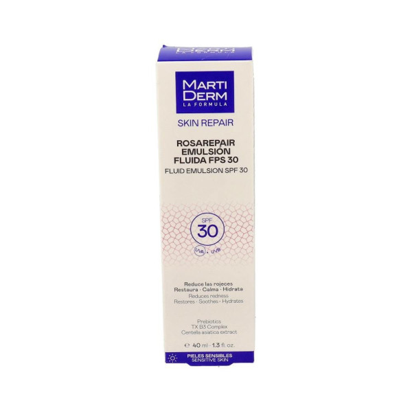 Martiderm Rosarepair Emulsion Fluida Fps 30 40 Ml