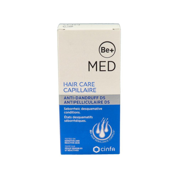 Be+ Med Capilar Champu Caspa Grasa Ds 150 Ml