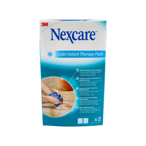 Bolsa Frio Nexcare Cold-Hot Instan 15X18 Cm 2 Un N1574