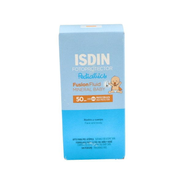 Fotoprot Isdin Pediatrics Fusion Fluid Mineral Spf 50+ 50 Ml