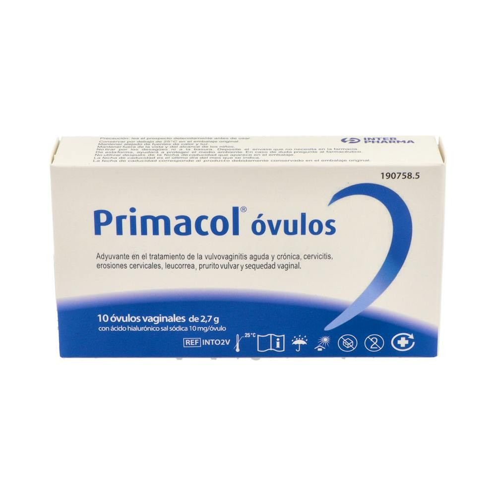 Cerviron 10 Ovulos Vaginales