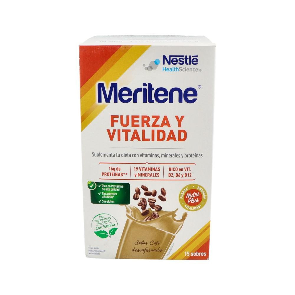 Meritene Active Senior Cafe Descafeinado 15 Sobres 30 G