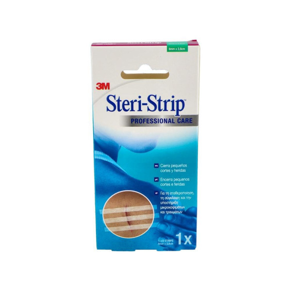 Steri Strip Minnesot 6X 38Mm 6 Tiras 1542F