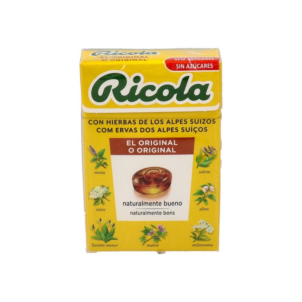Ricola Caram S/A Hierbas 50 G Stevia