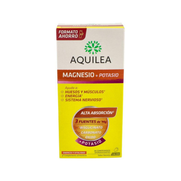 Aquilea Magnesio+ Potasio Duplo 28 Comp Eferv