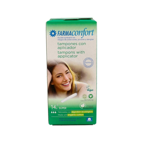 TAMPON FARMACONFORT ALGOD SUPE 14 U